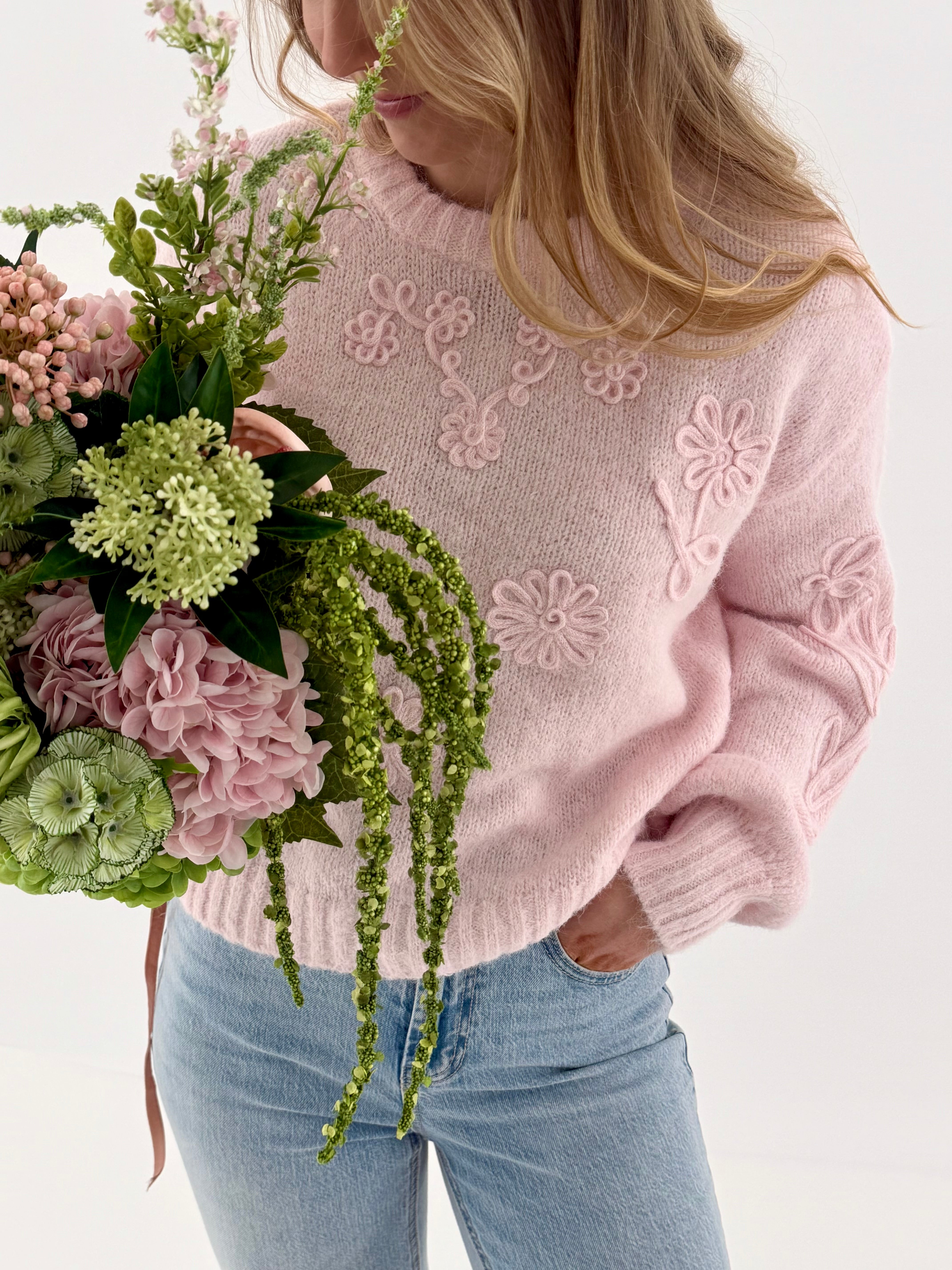 VMBLOSSOM Pullover - Pink-A-Boo